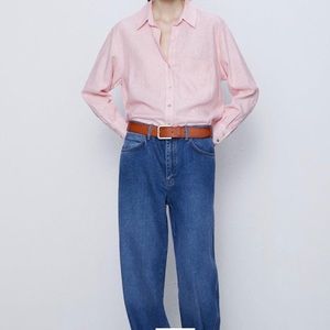 ⛔️SOLD⛔️ 🆕 ZARA Striped Pocket Shirt